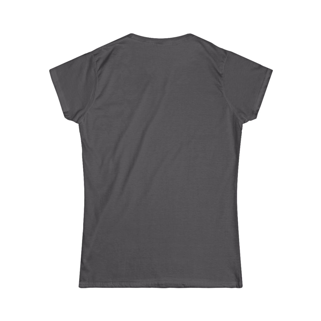 Smile Big Laugh Harder Women's Tee — Graphic Lip Design