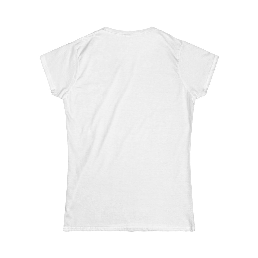 Smile Big Laugh Harder Women's Tee — Graphic Lip Design