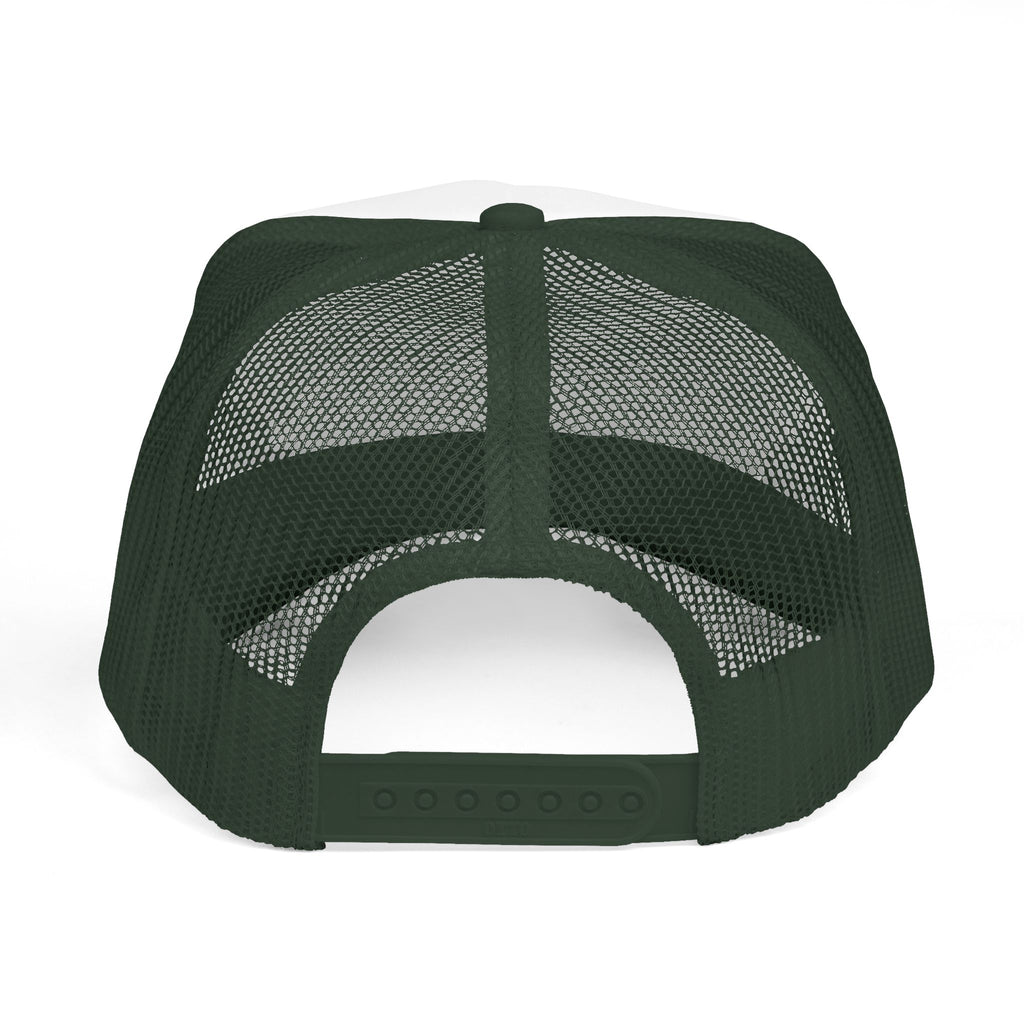 Smile Big Trucker Cap — "Smile Big Laugh Harder" Mesh Hat