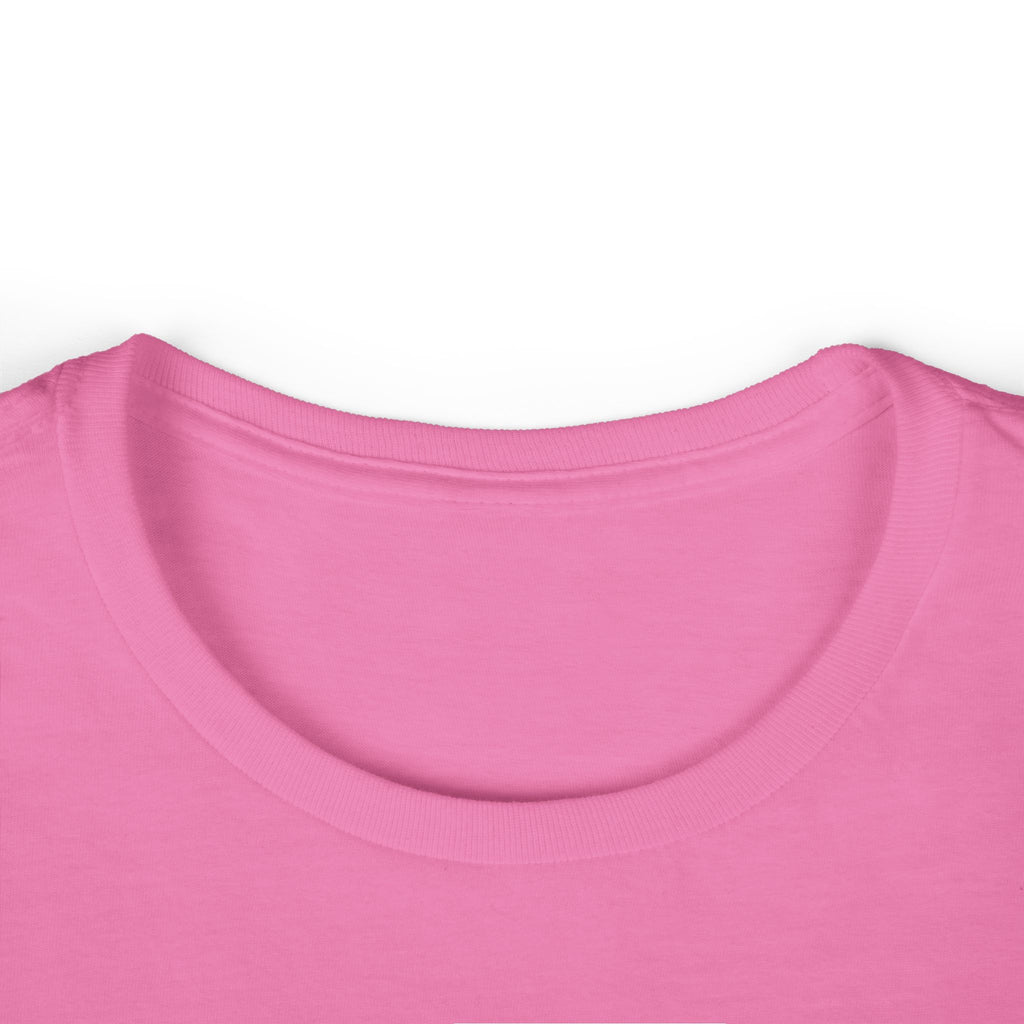 Smile Big Laugh Harder Women's Tee — Graphic Lip Design