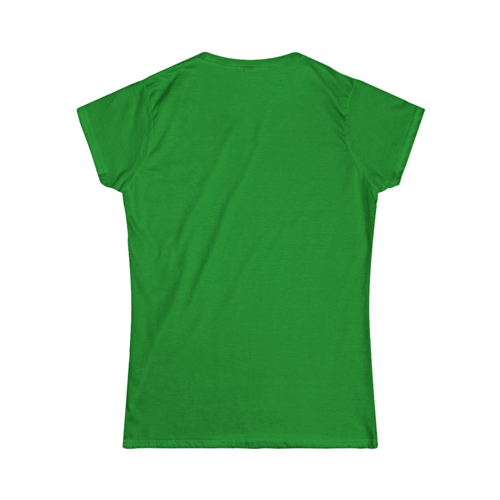 Smile Big Laugh Harder Women's Tee — Graphic Lip Design