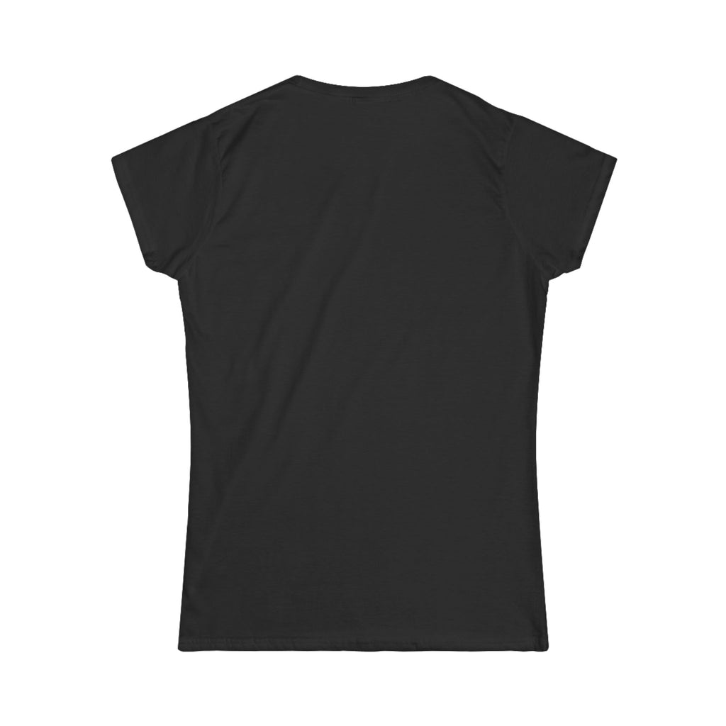Smile Big Laugh Harder Women's Tee — Graphic Lip Design