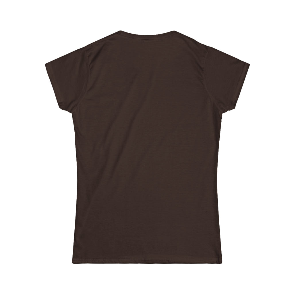 Smile Big Laugh Harder Women's Tee — Graphic Lip Design